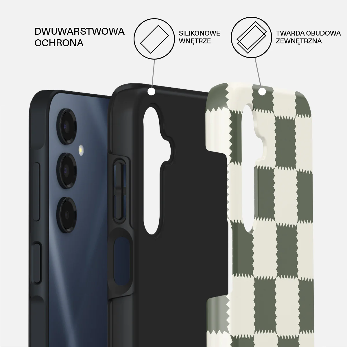 Retro Grid - Samsung Galaxy A16 Etui - Image 2