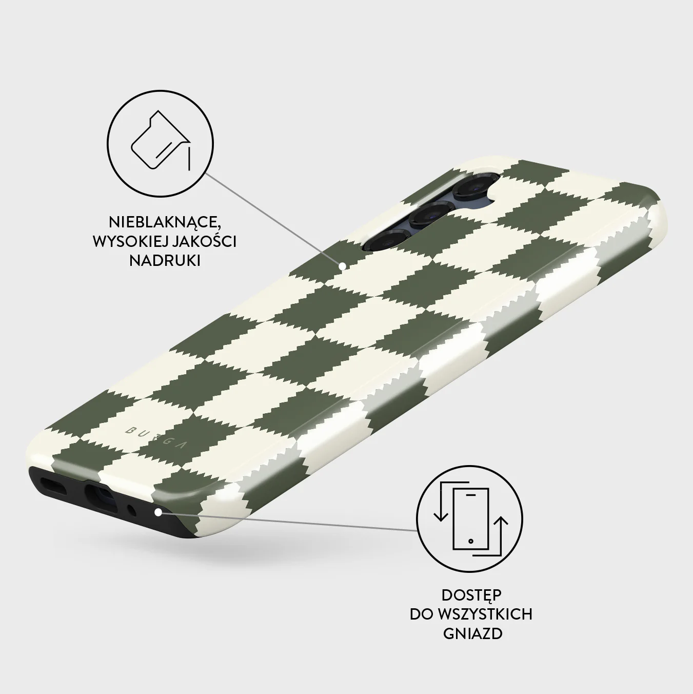 Retro Grid - Samsung Galaxy A16 Etui - Image 3