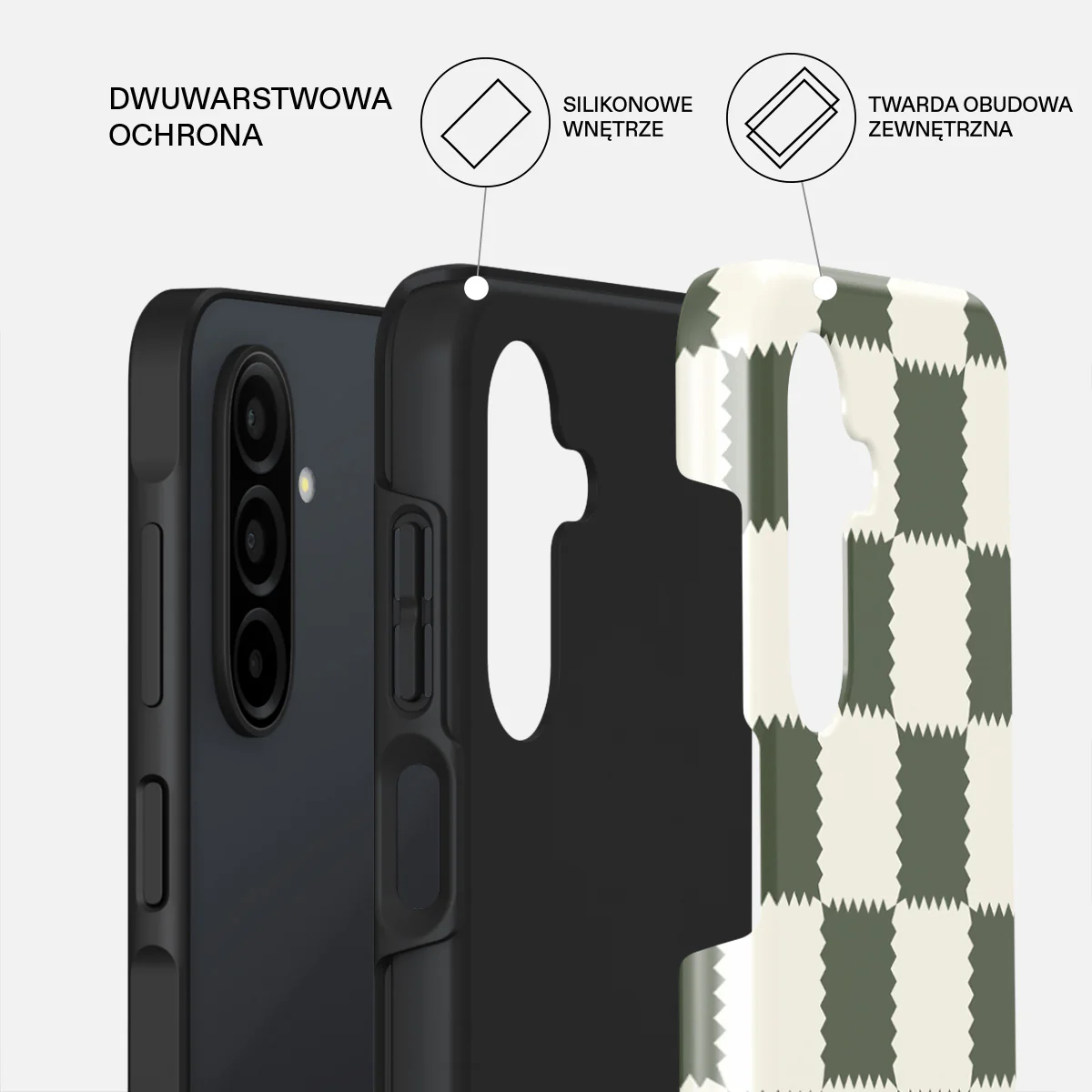 Retro Grid - Samsung Galaxy A26 5G Etui - Image 2