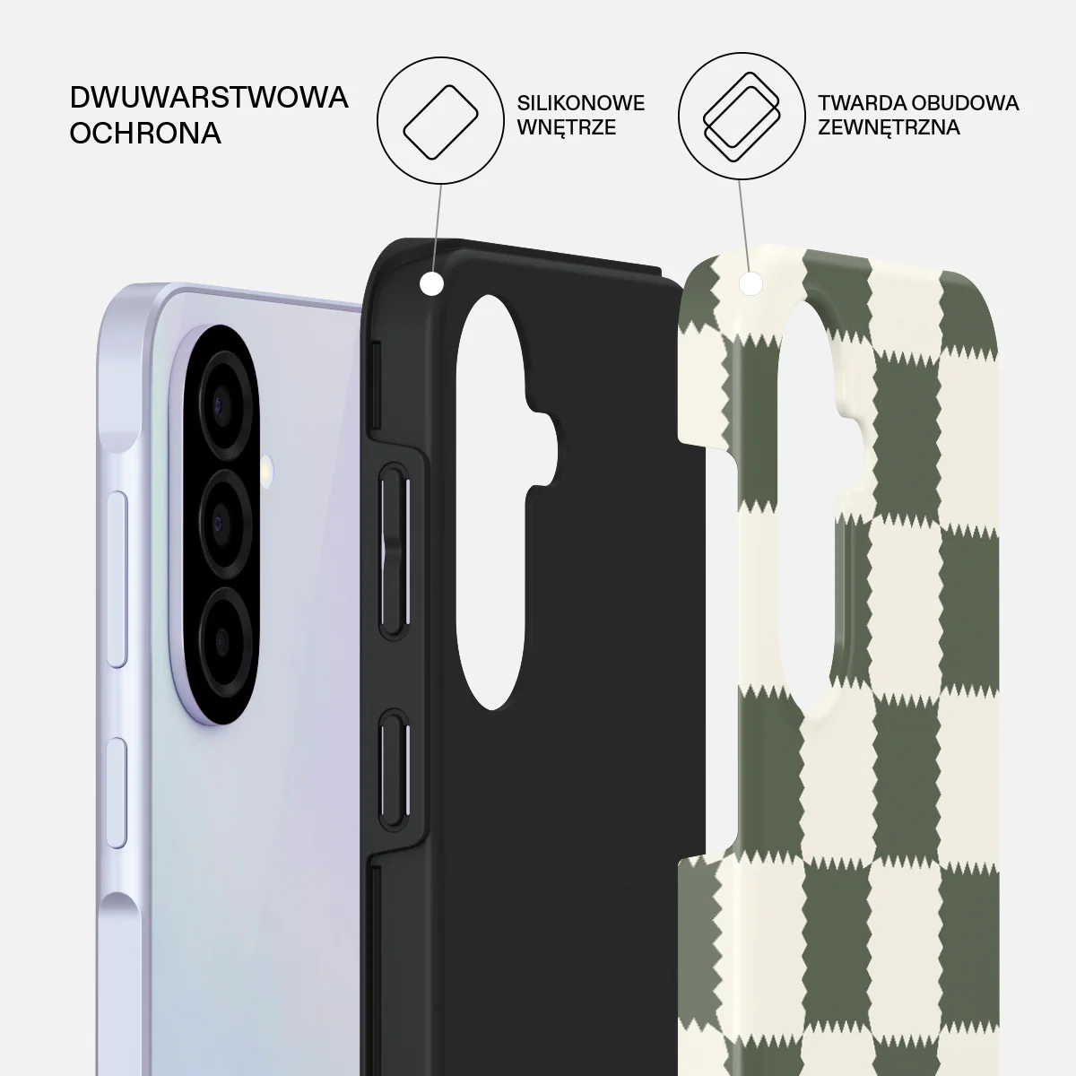 Retro Grid - Samsung Galaxy A37 5G Etui - Image 2