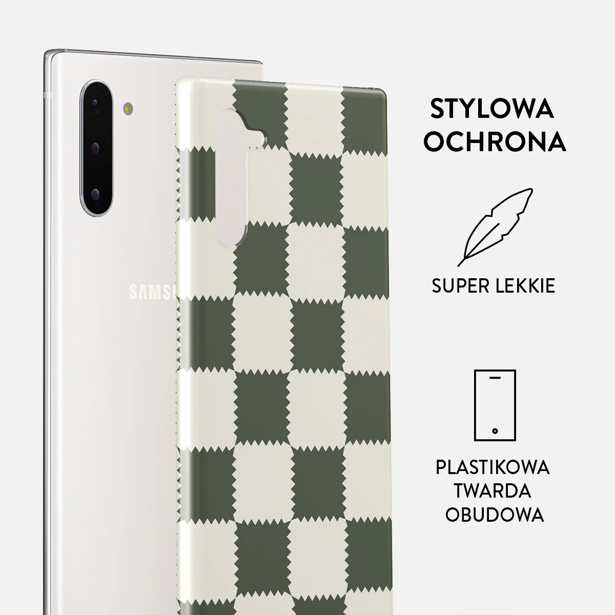 Retro Grid - Samsung Galaxy Note 10 Etui - Image 2