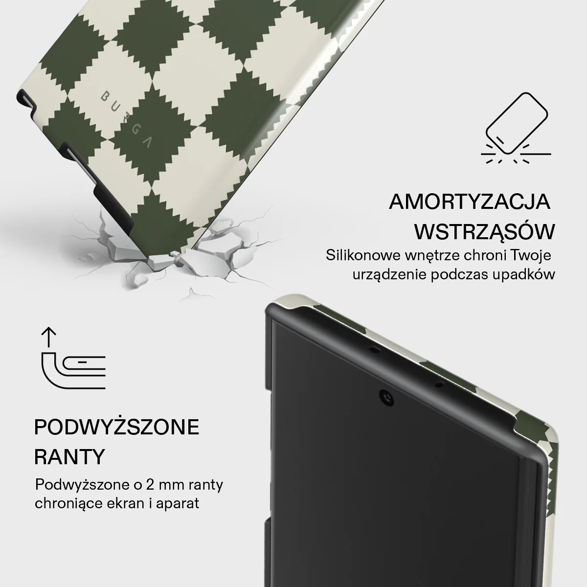 Retro Grid - Samsung Galaxy Note 10 Etui - Image 8