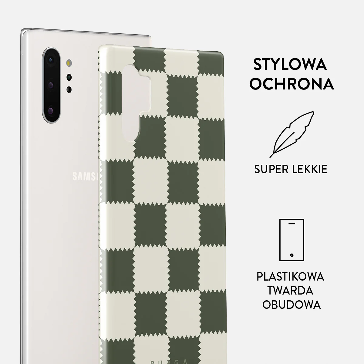Retro Grid - Samsung Galaxy Note 10 Plus Etui - Image 2