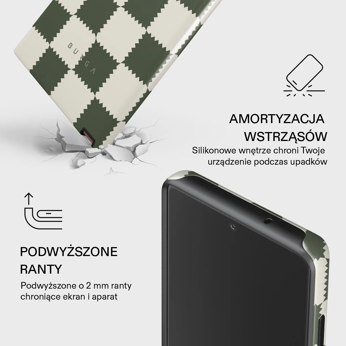 Retro Grid - Samsung Galaxy Note 20 4G / 5G Etui - Image 8