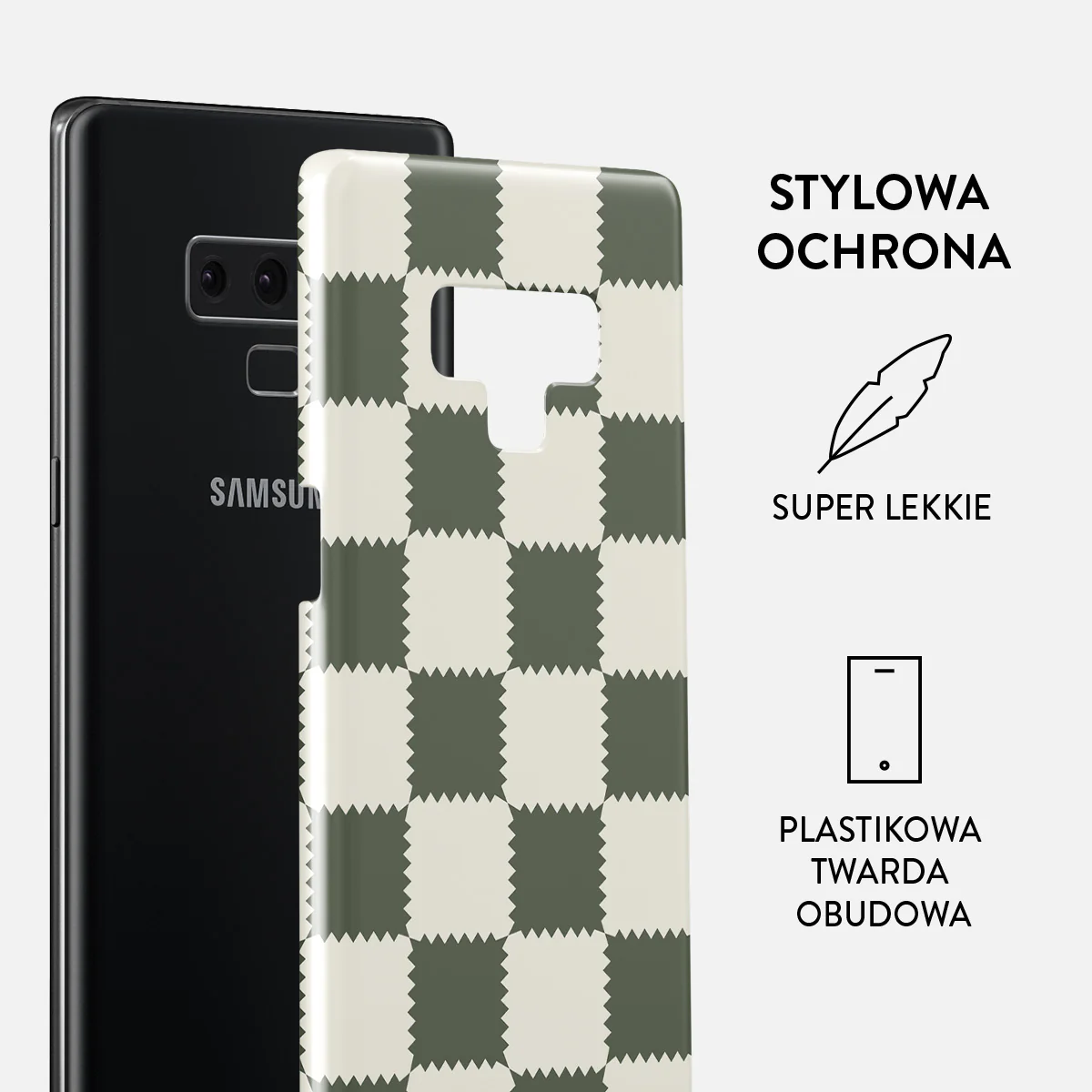 Retro Grid - Samsung Galaxy Note 9 Etui - Image 2