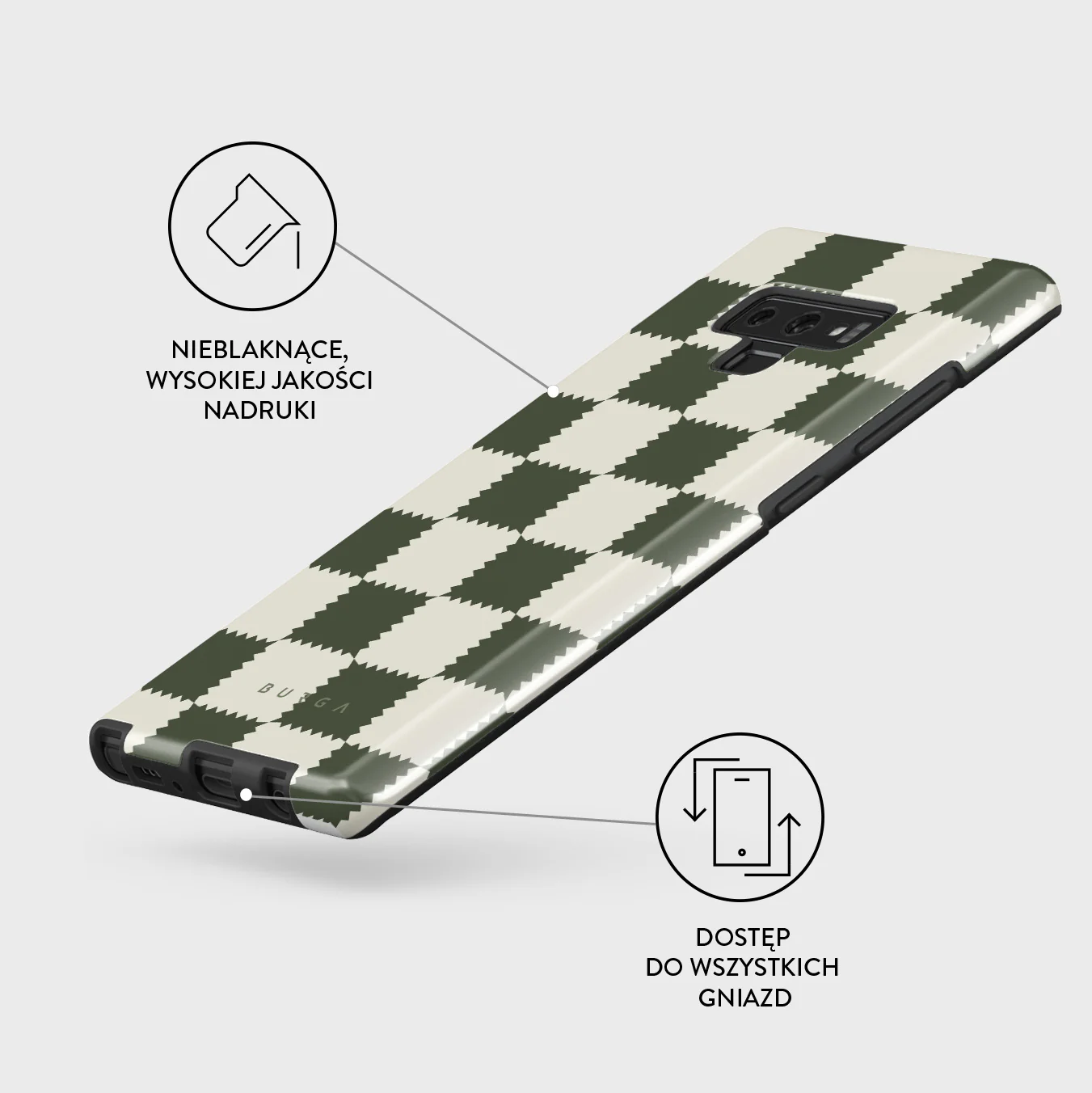 Retro Grid - Samsung Galaxy Note 9 Etui - Image 7