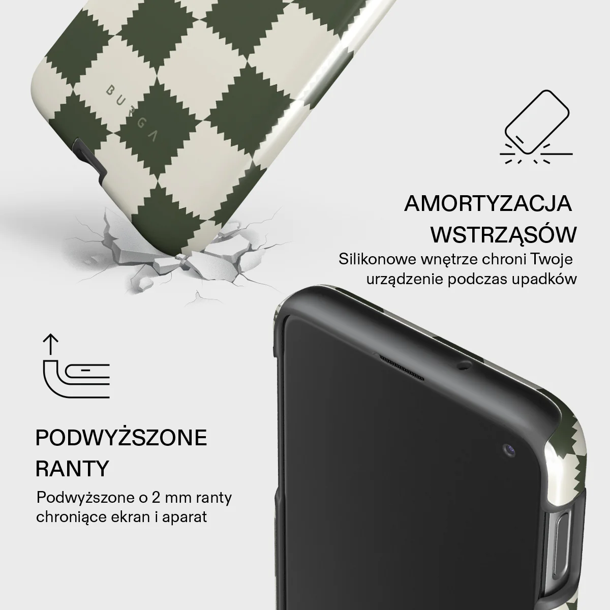 Retro Grid - Samsung Galaxy S10E Etui - Image 4