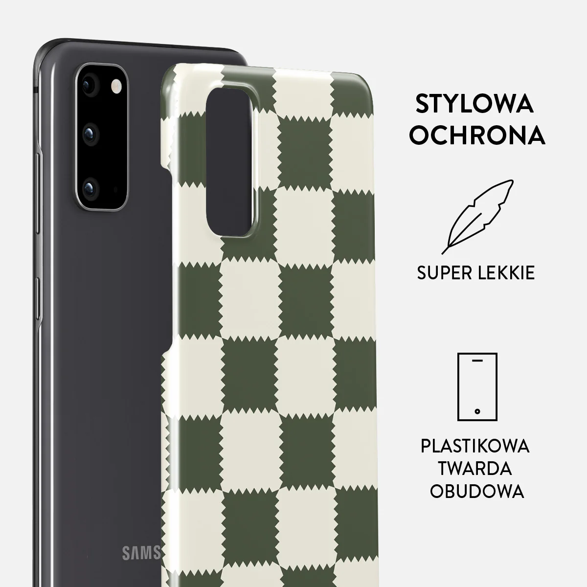 Retro Grid - Samsung Galaxy S20 4G / 5G Etui - Image 2