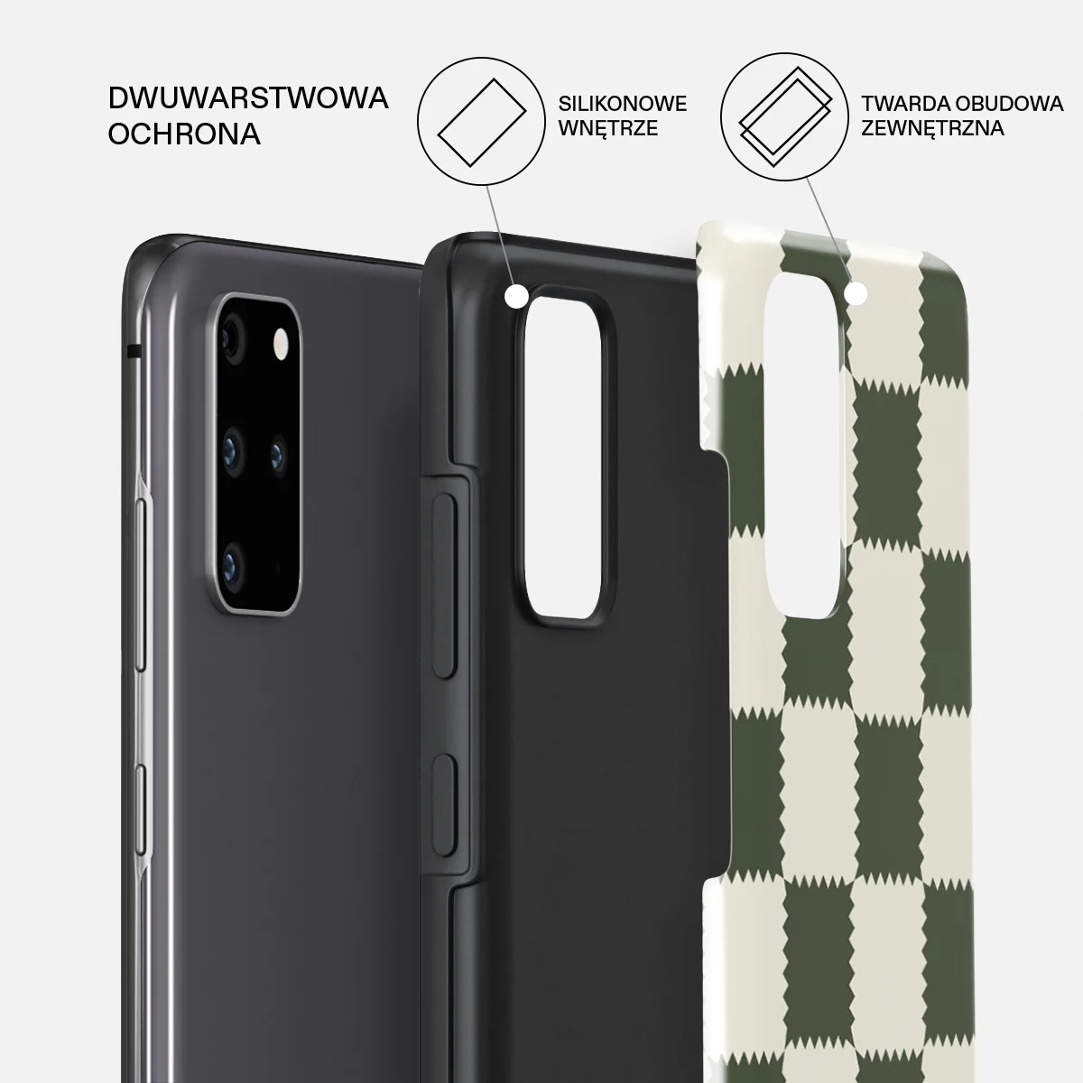 Retro Grid - Samsung Galaxy S20 Plus 4G / 5G Etui - Image 6