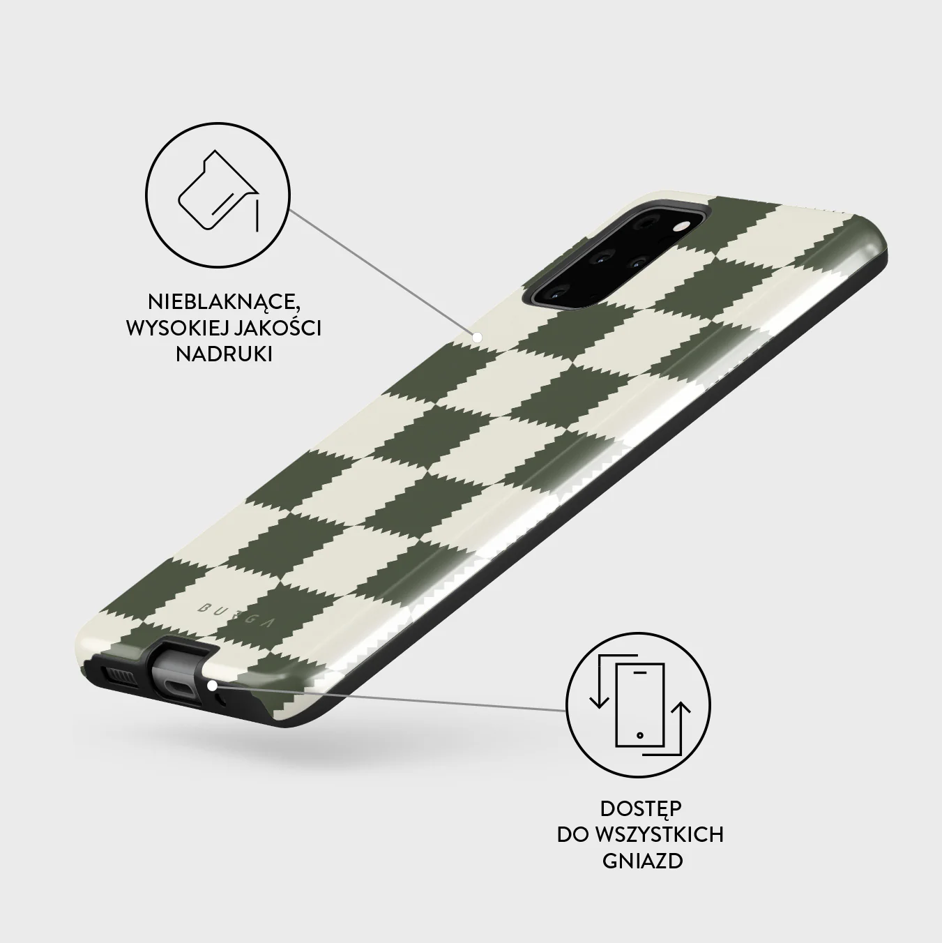 Retro Grid - Samsung Galaxy S20 Plus 4G / 5G Etui - Image 7