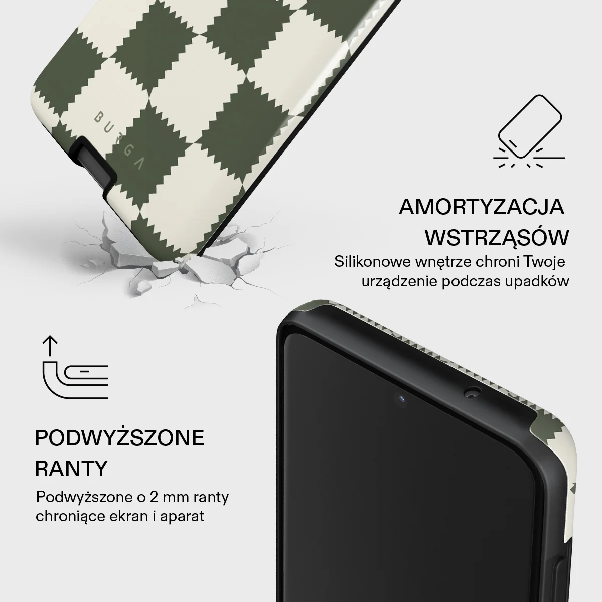 Retro Grid - Samsung Galaxy S20 Plus 4G / 5G Etui - Image 8
