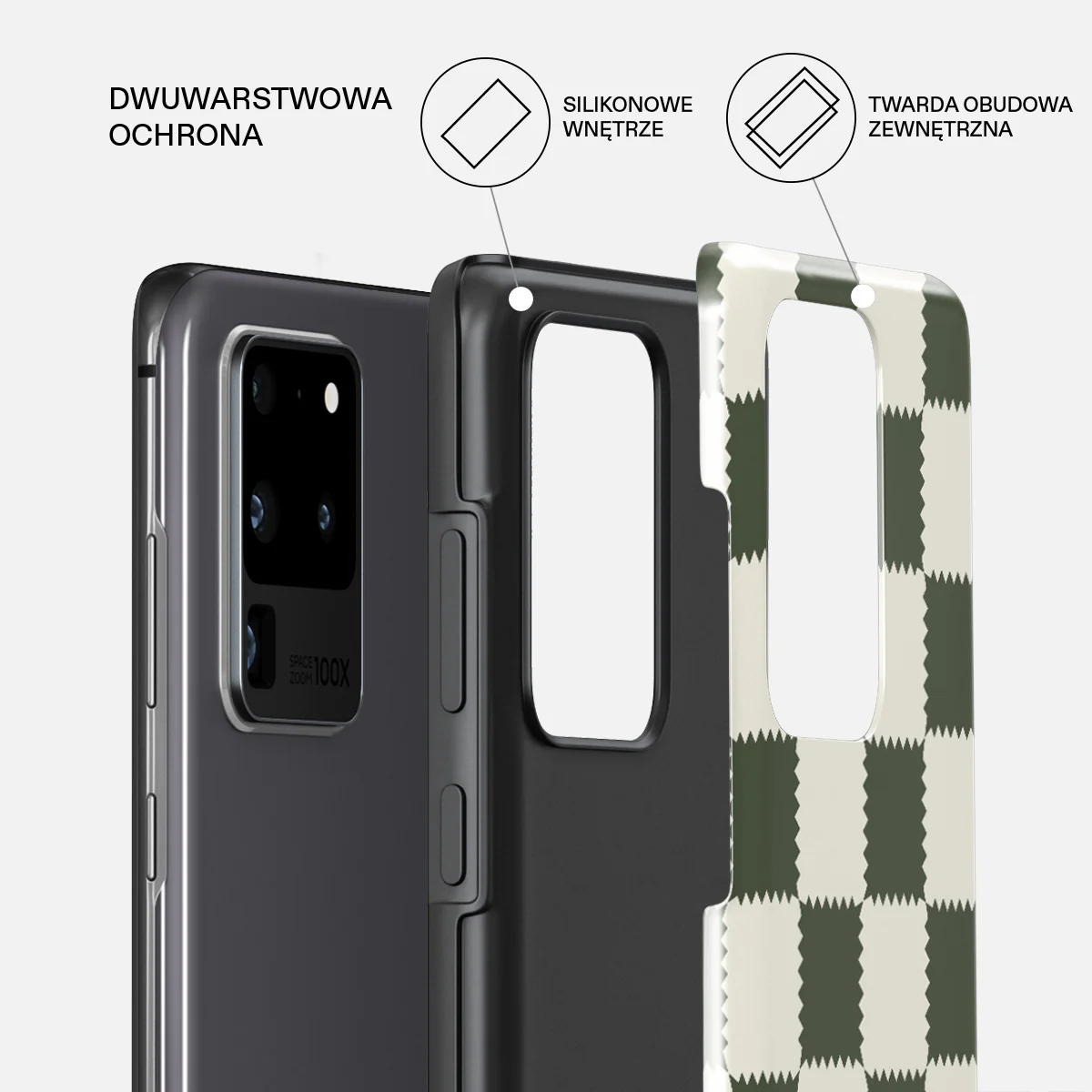 Retro Grid - Samsung Galaxy S20 Ultra 4G / 5G Etui - Image 6