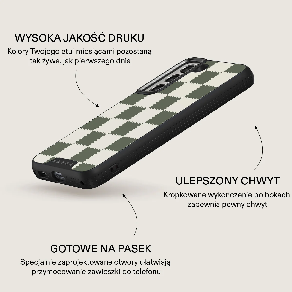 Retro Grid - Samsung Galaxy S22 Etui - Image 16
