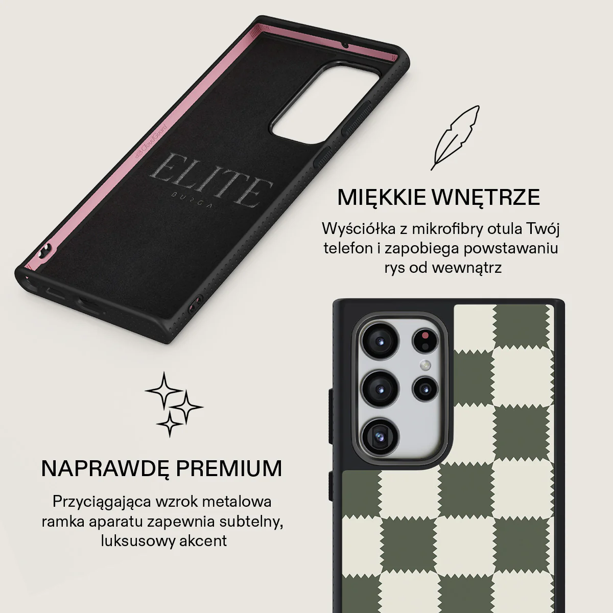 Retro Grid - Samsung Galaxy S22 Ultra Etui - Image 17