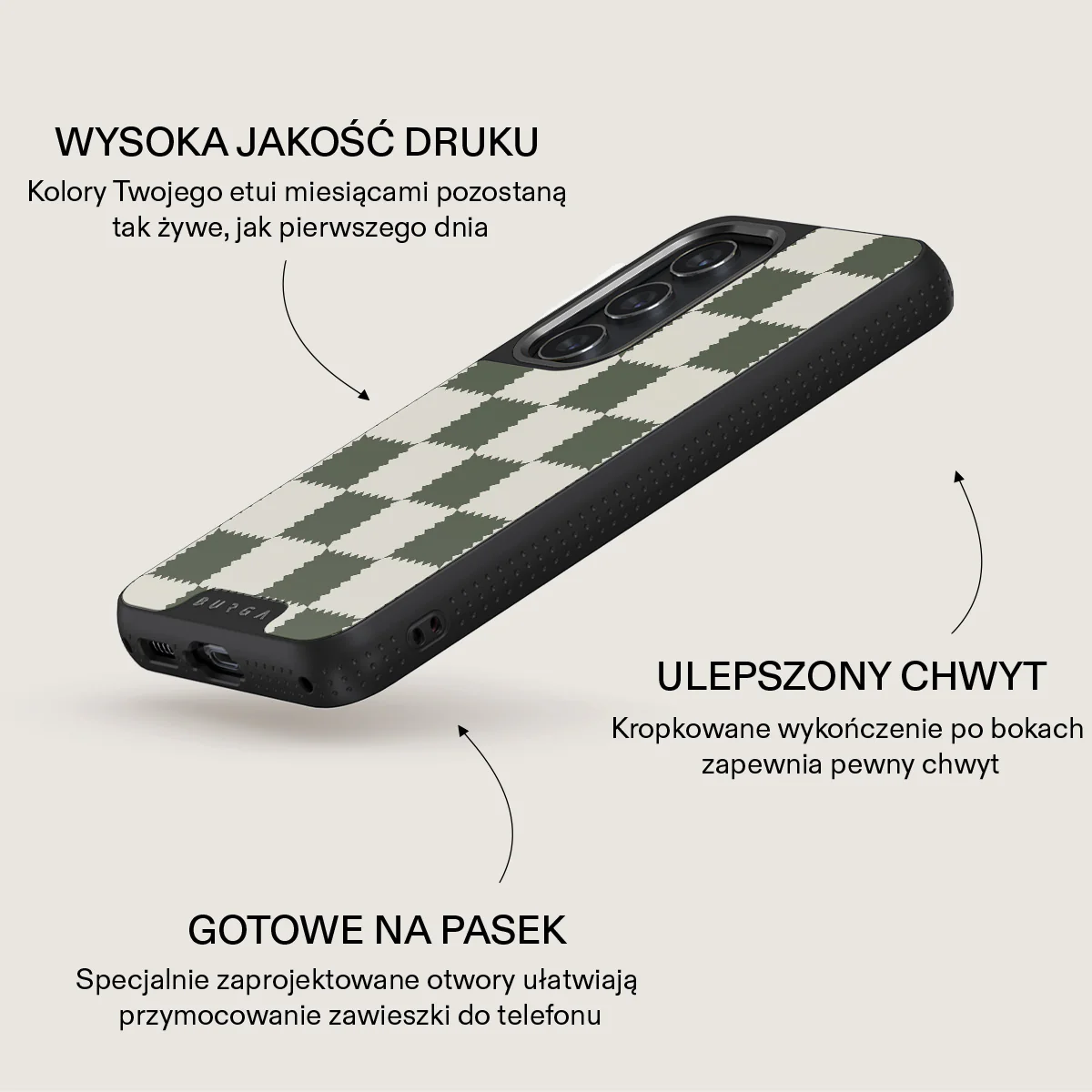 Retro Grid - Samsung Galaxy S23 Etui - Image 16