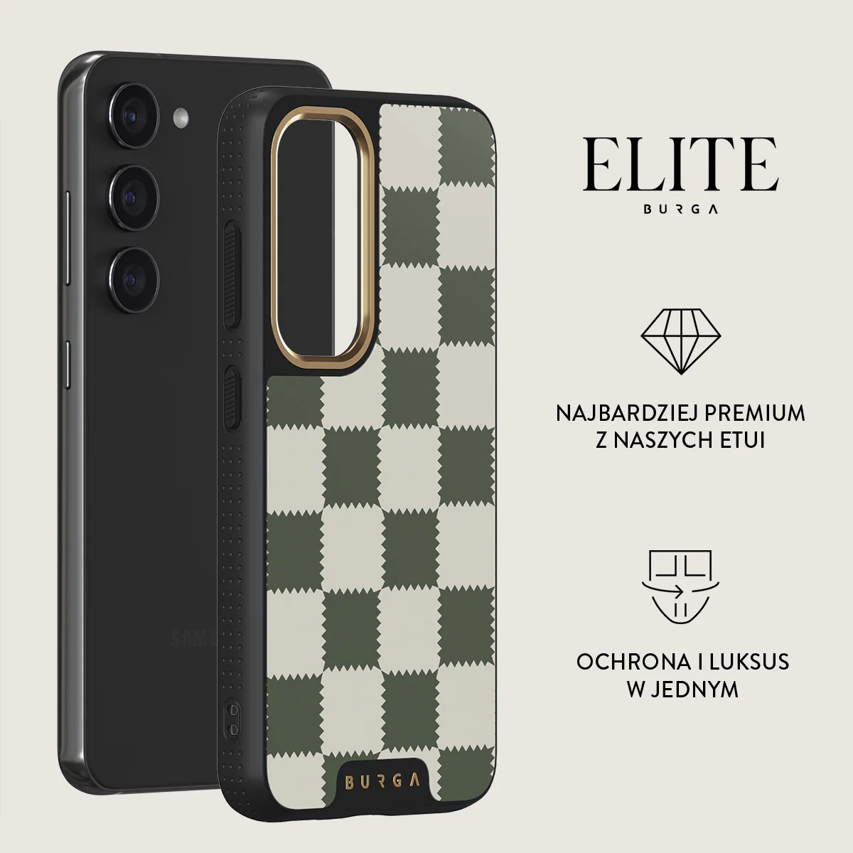 Retro Grid - Samsung Galaxy S23 Etui - Image 6