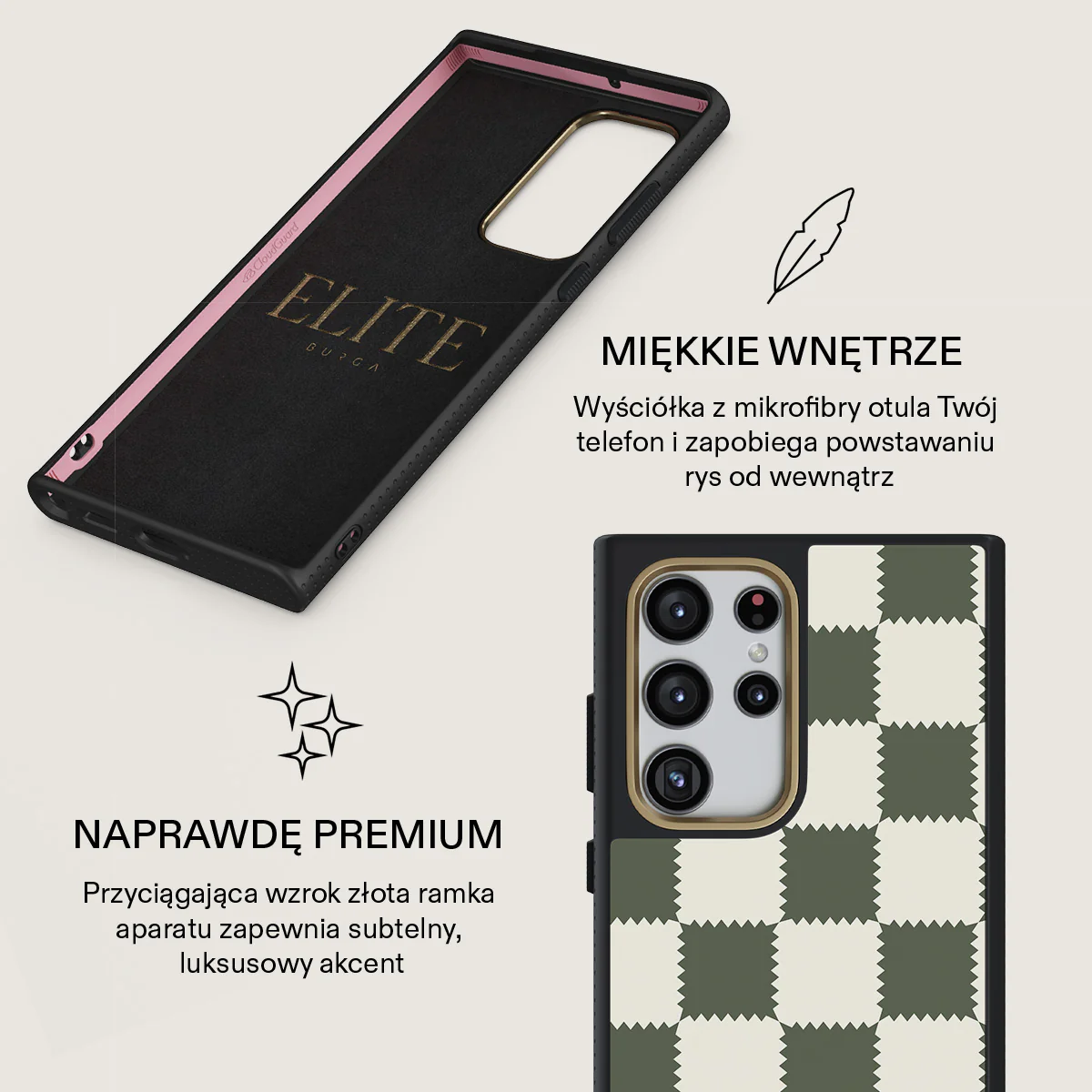 Retro Grid - Samsung Galaxy S23 Ultra Etui - Image 10