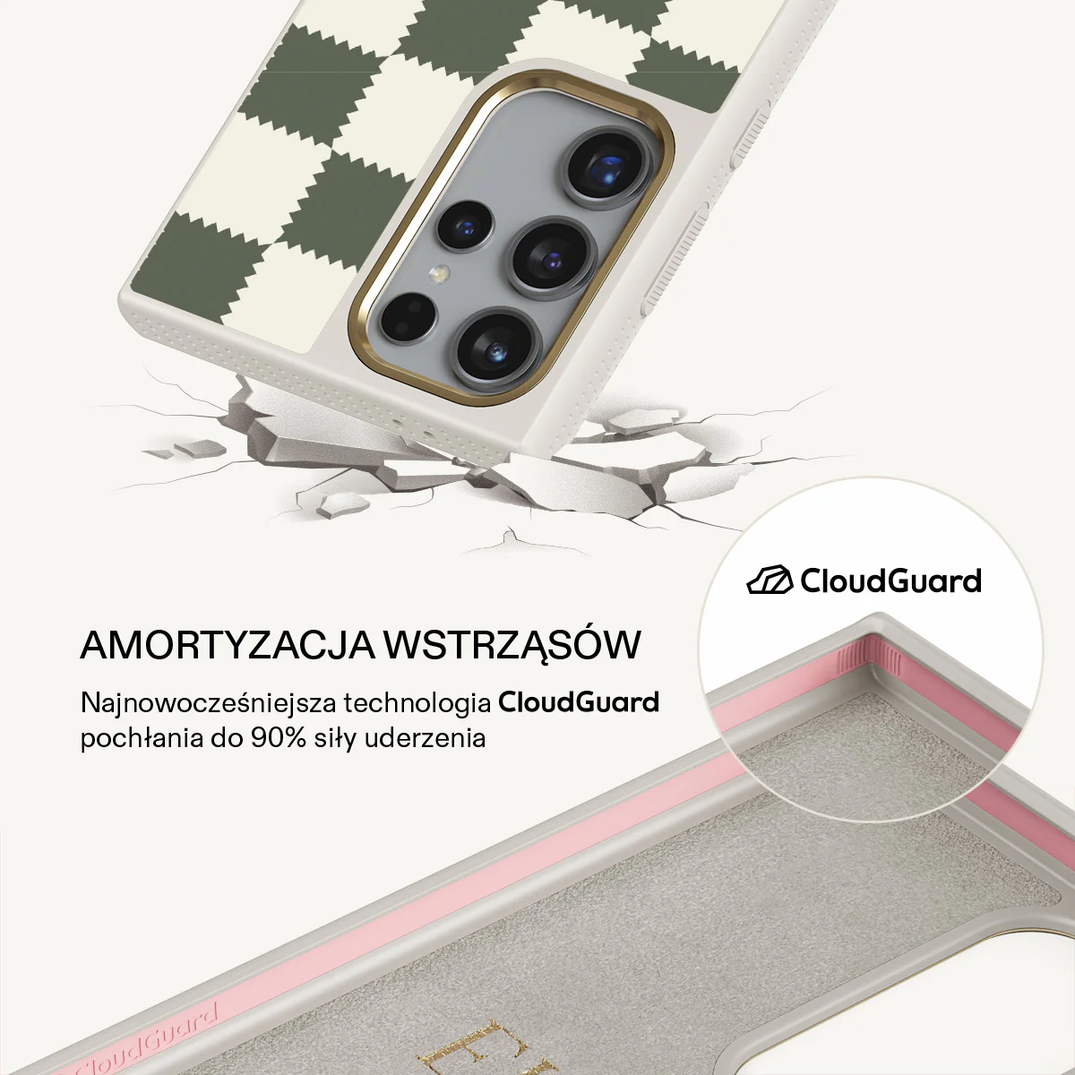 Retro Grid - Samsung Galaxy S23 Ultra Etui - Image 21