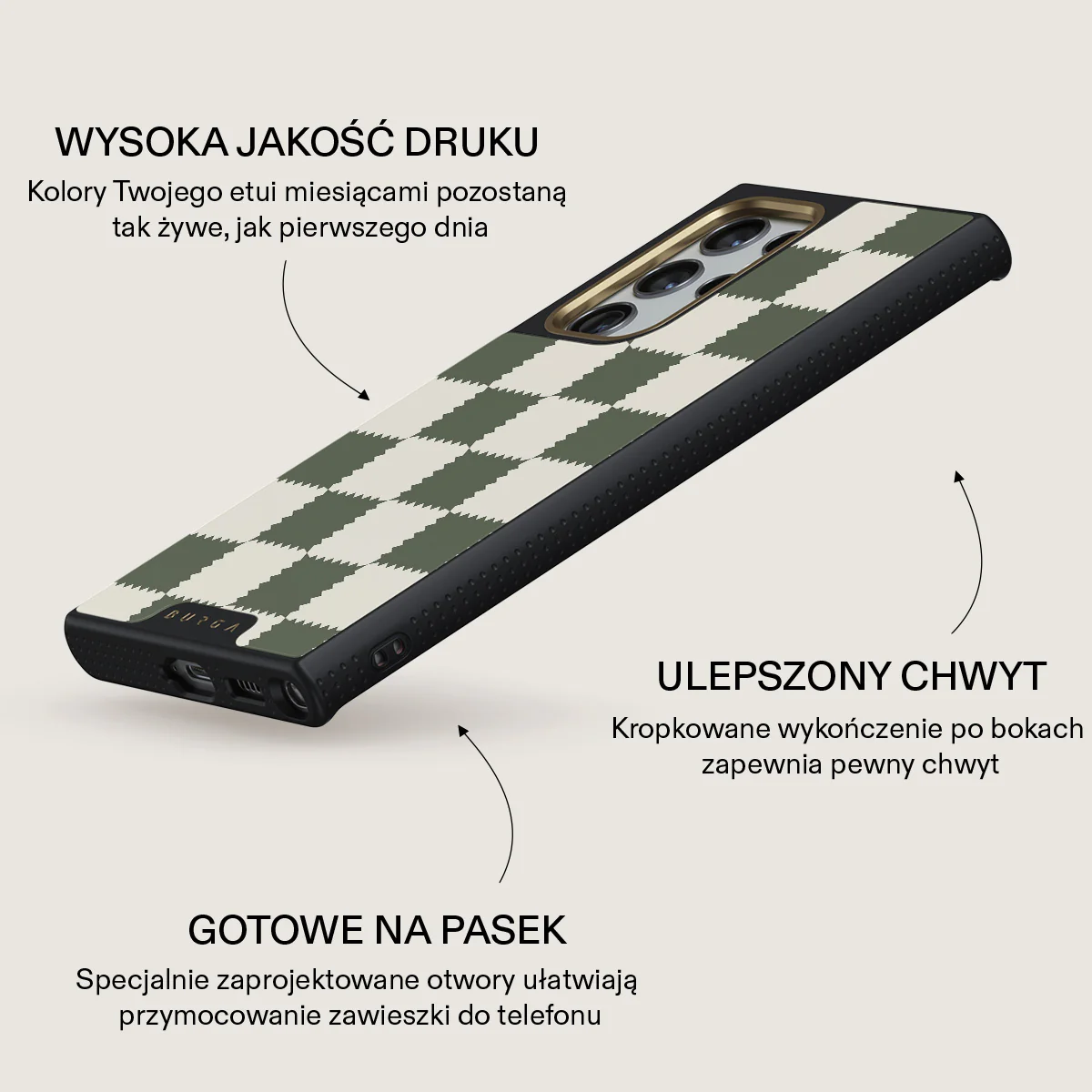 Retro Grid - Samsung Galaxy S23 Ultra Etui - Image 9