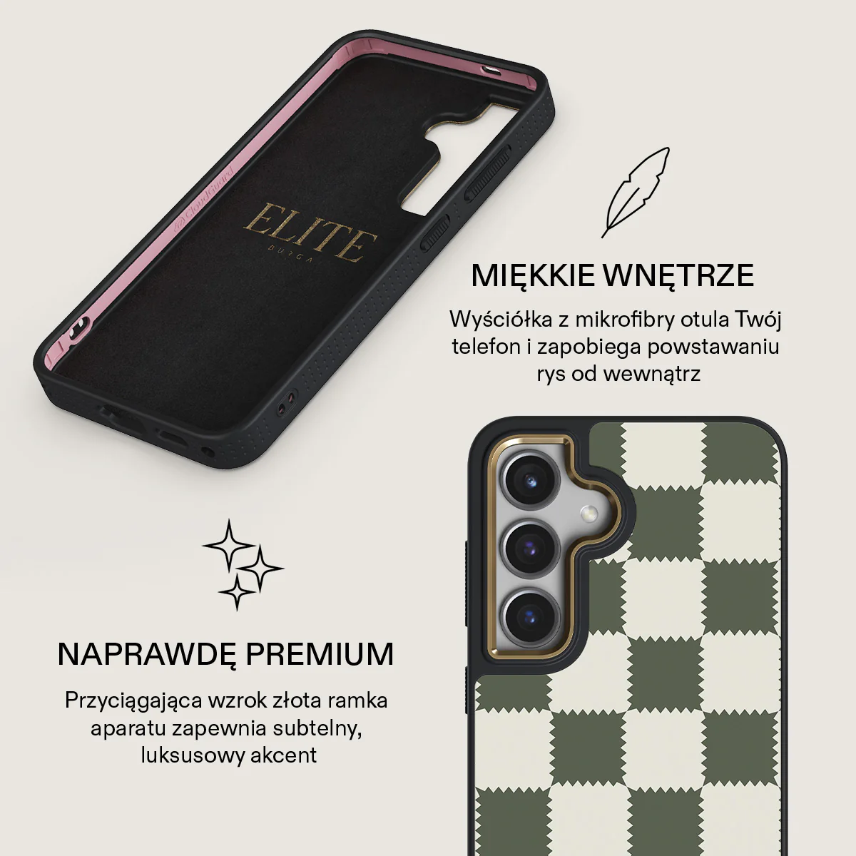 Retro Grid - Samsung Galaxy S24 Etui - Image 10