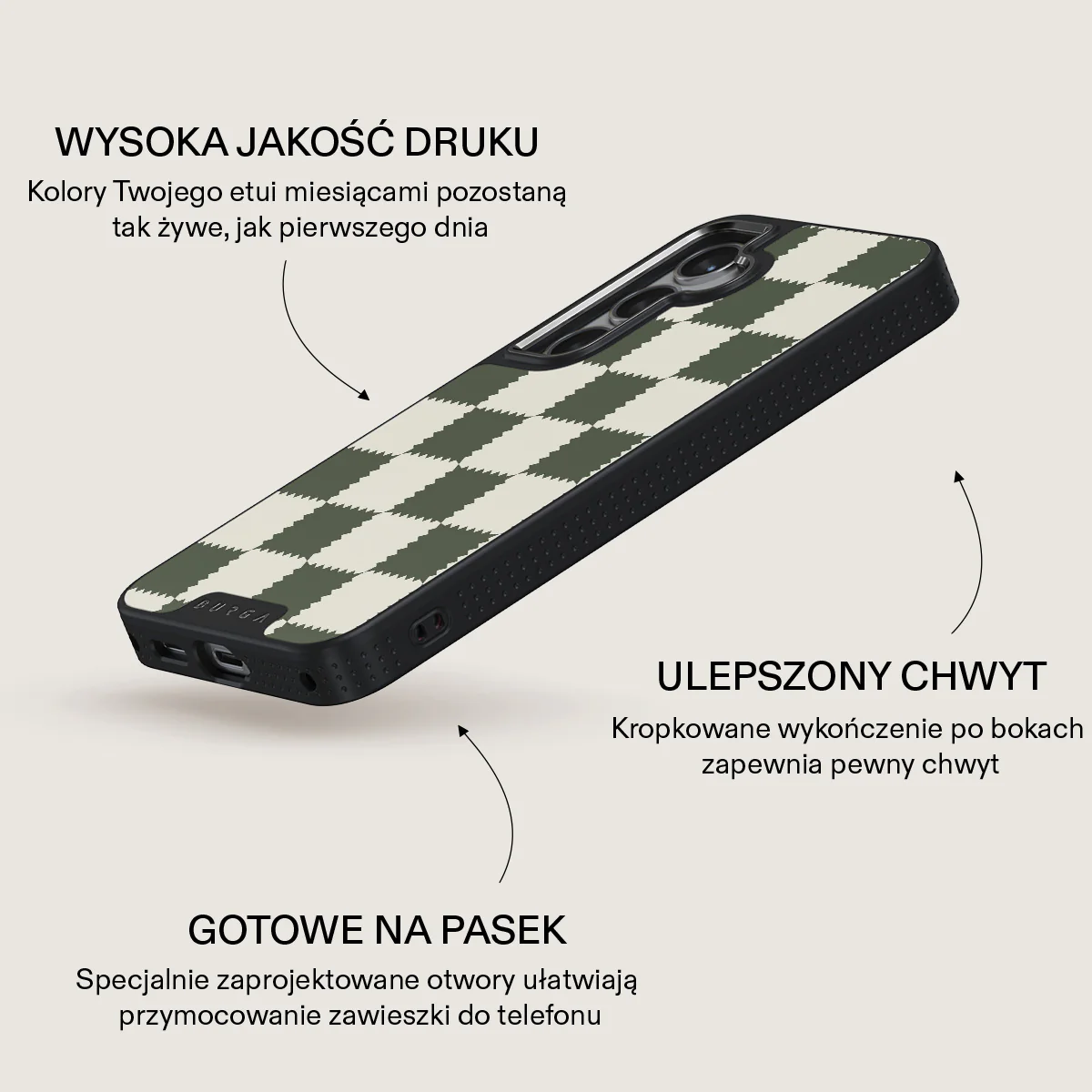 Retro Grid - Samsung Galaxy S24 Etui - Image 16