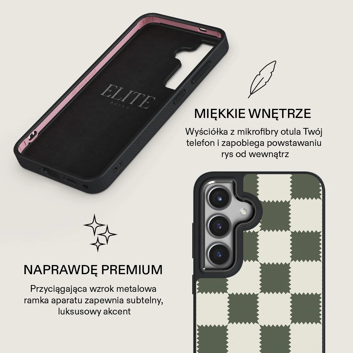 Retro Grid - Samsung Galaxy S24 Etui - Image 17