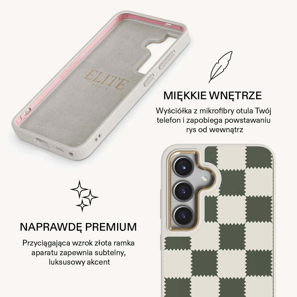 Retro Grid - Samsung Galaxy S24 Etui - Image 24
