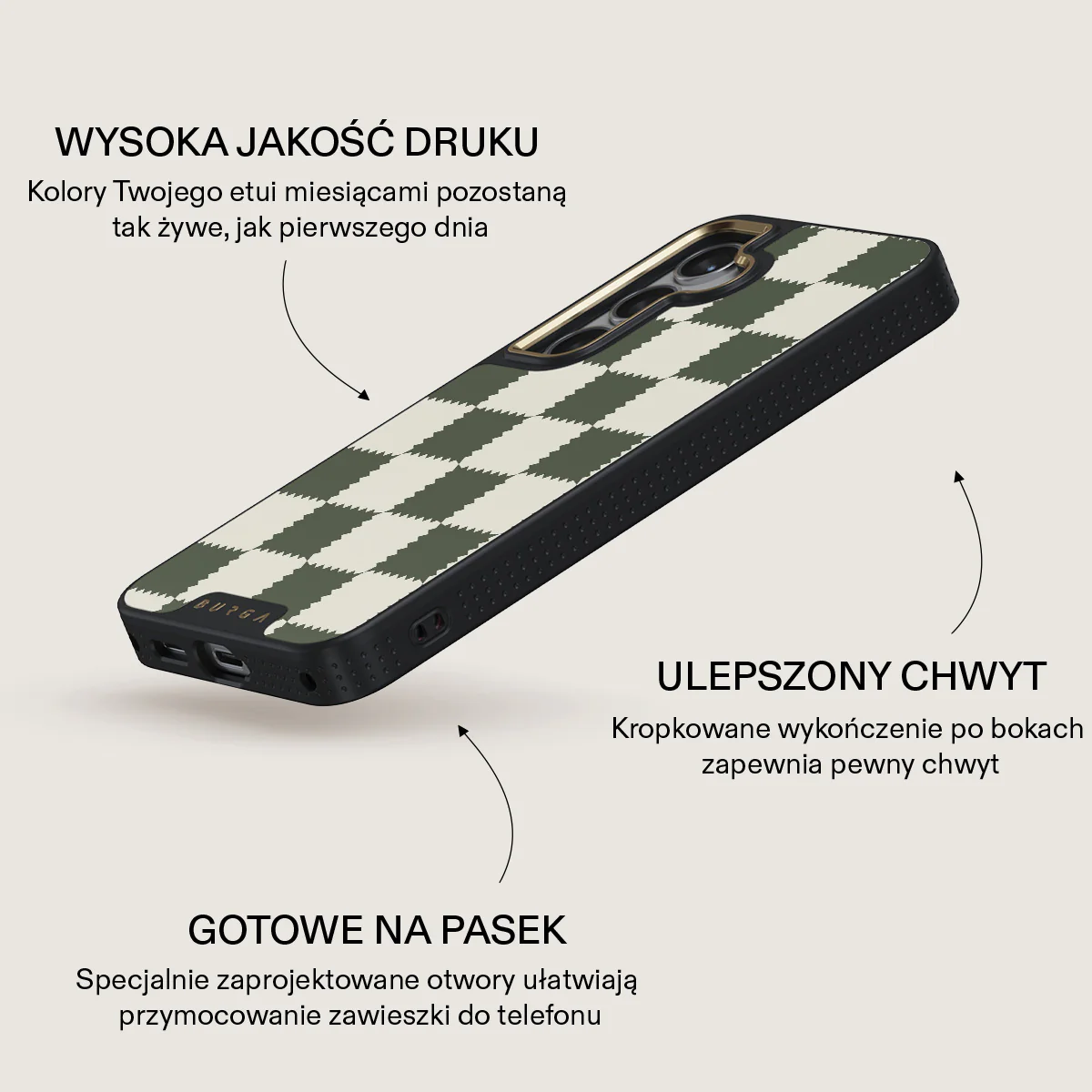 Retro Grid - Samsung Galaxy S24 Etui - Image 9