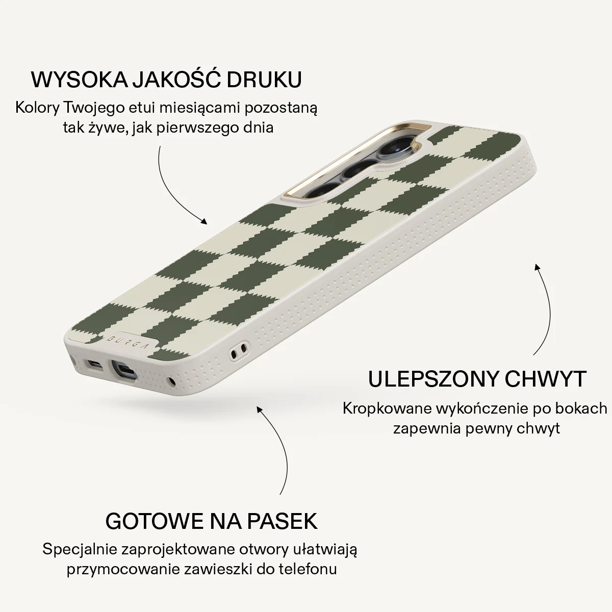 Retro Grid - Samsung Galaxy S24 Plus Etui - Image 23