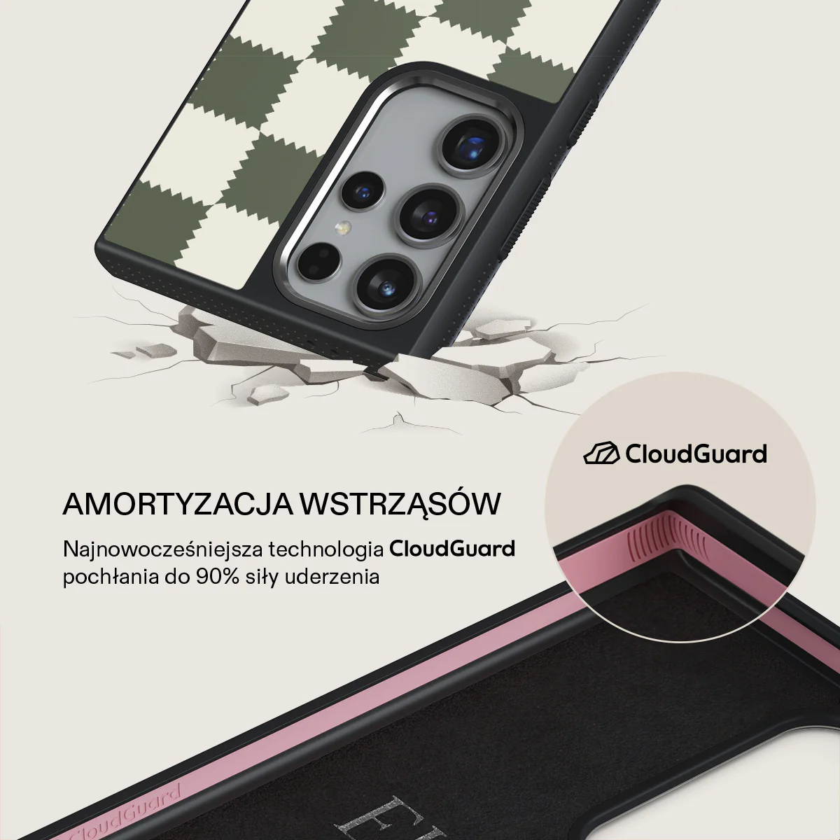 Retro Grid - Samsung Galaxy S24 Ultra Etui - Image 14