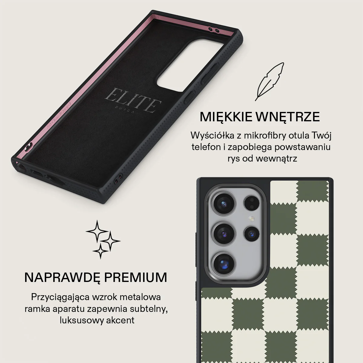 Retro Grid - Samsung Galaxy S24 Ultra Etui - Image 17
