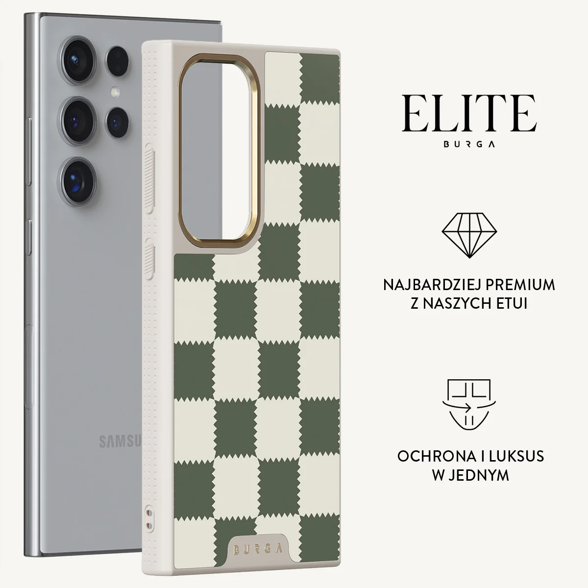 Retro Grid - Samsung Galaxy S24 Ultra Etui - Image 20