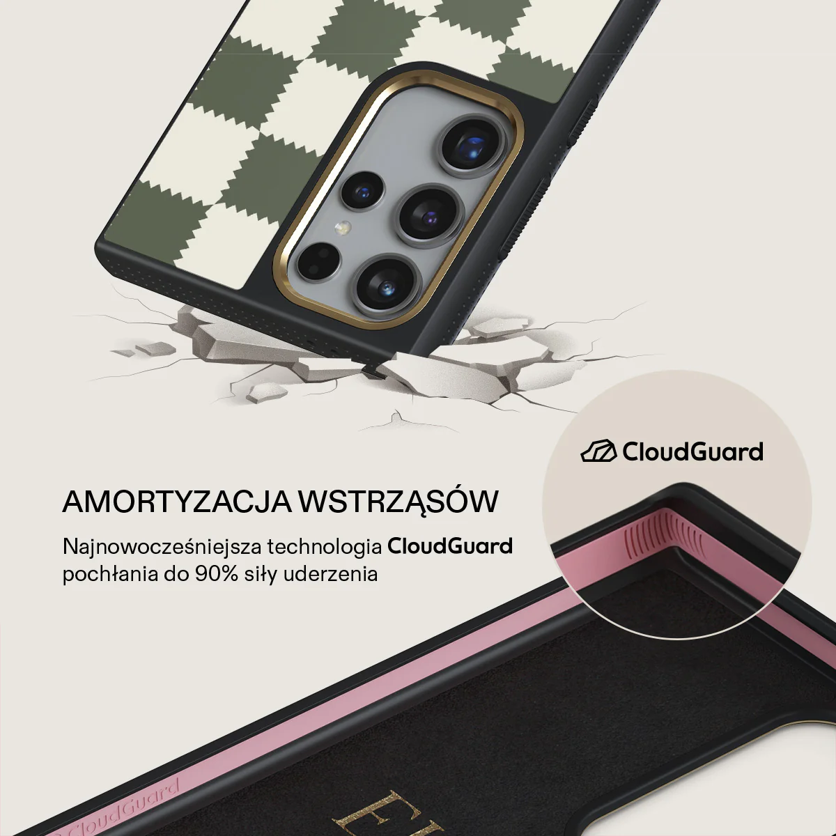 Retro Grid - Samsung Galaxy S24 Ultra Etui - Image 7