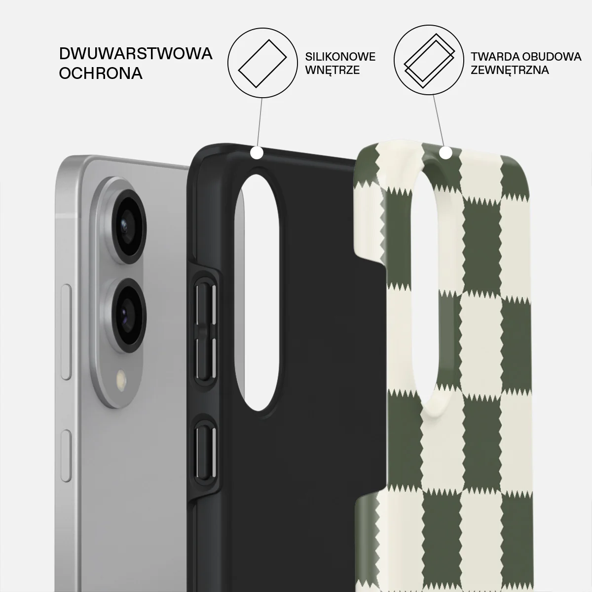 Retro Grid - Samsung Galaxy S25 Edge Etui - Image 2