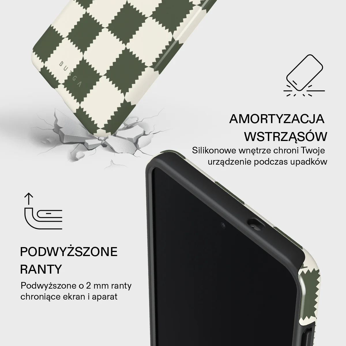Retro Grid - Samsung Galaxy S25 Edge Etui - Image 4