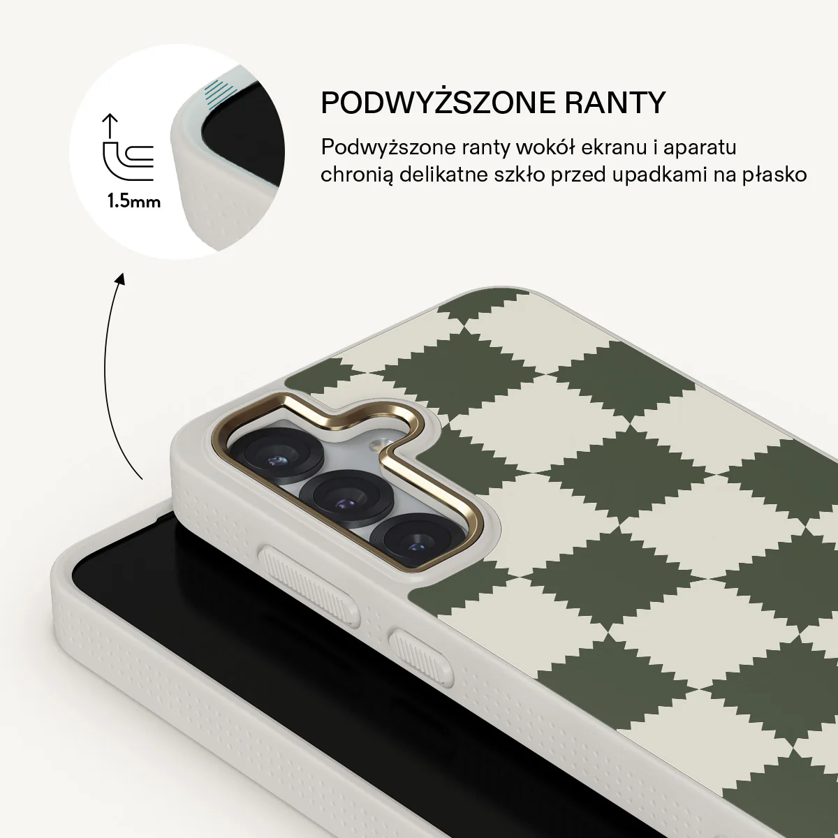 Retro Grid - Samsung Galaxy S25 Etui - Image 22