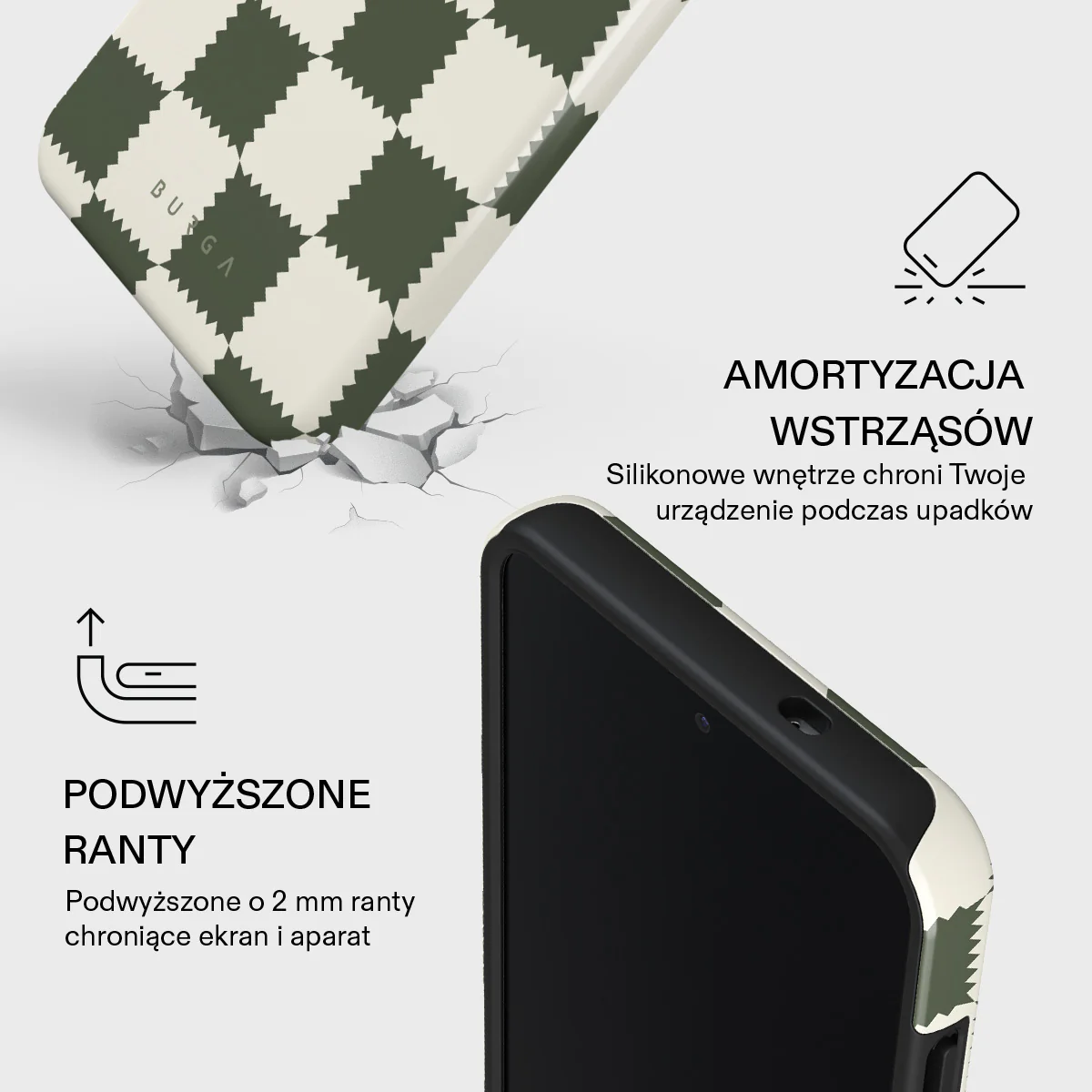 Retro Grid - Samsung Galaxy S25 Etui - Image 4