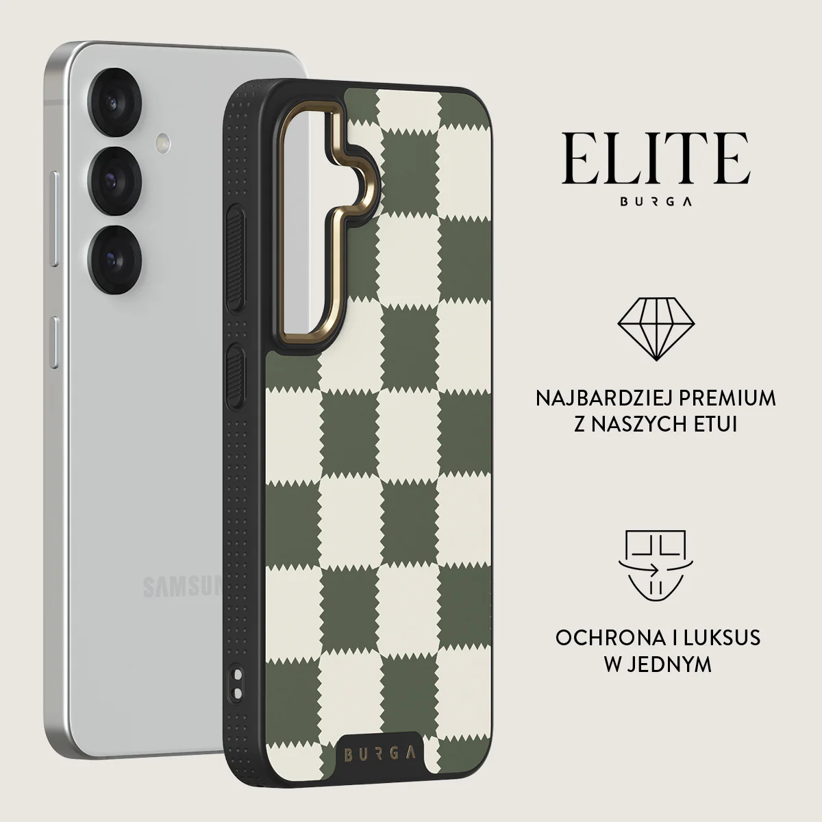 Retro Grid - Samsung Galaxy S25 Etui - Image 6