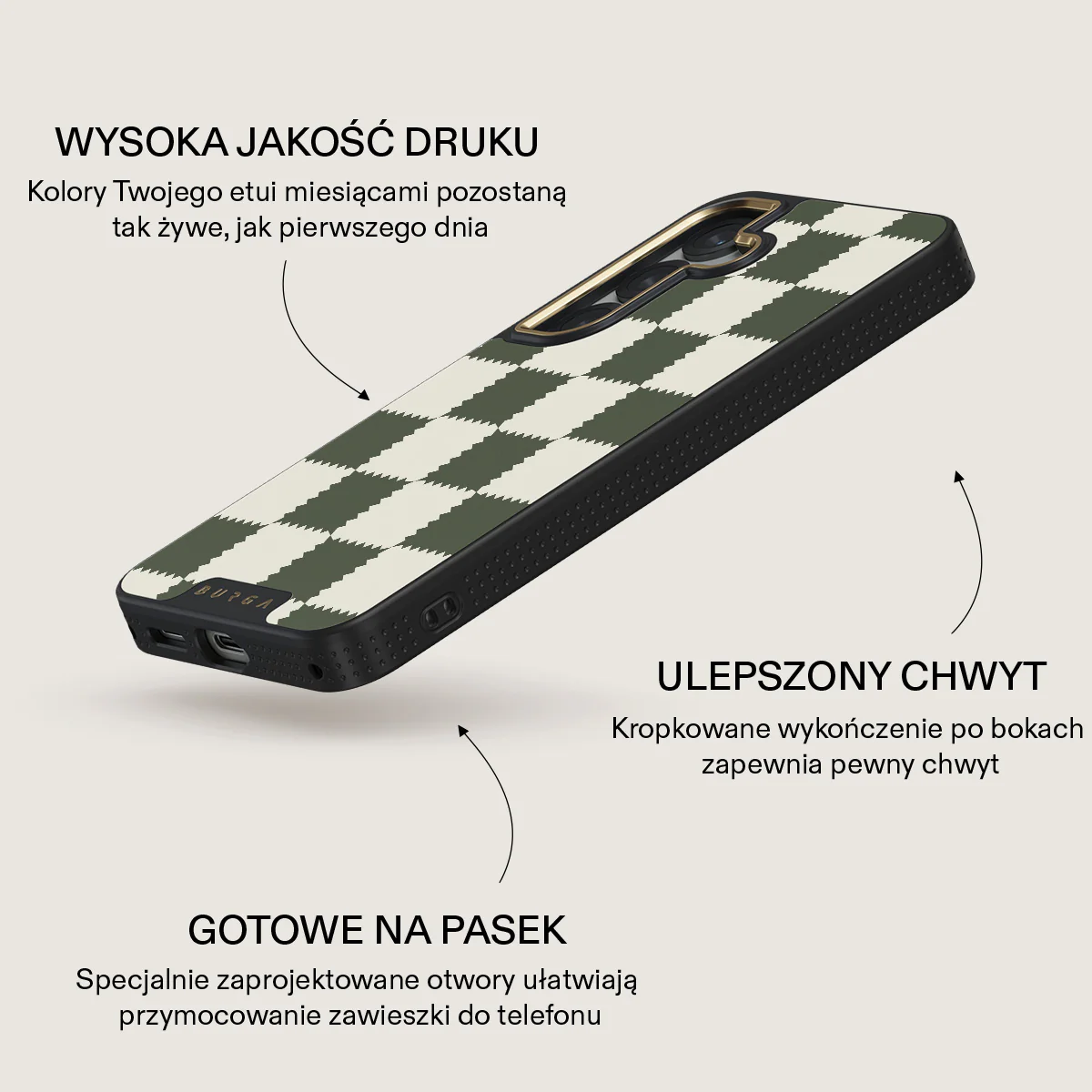 Retro Grid - Samsung Galaxy S25 Etui - Image 9