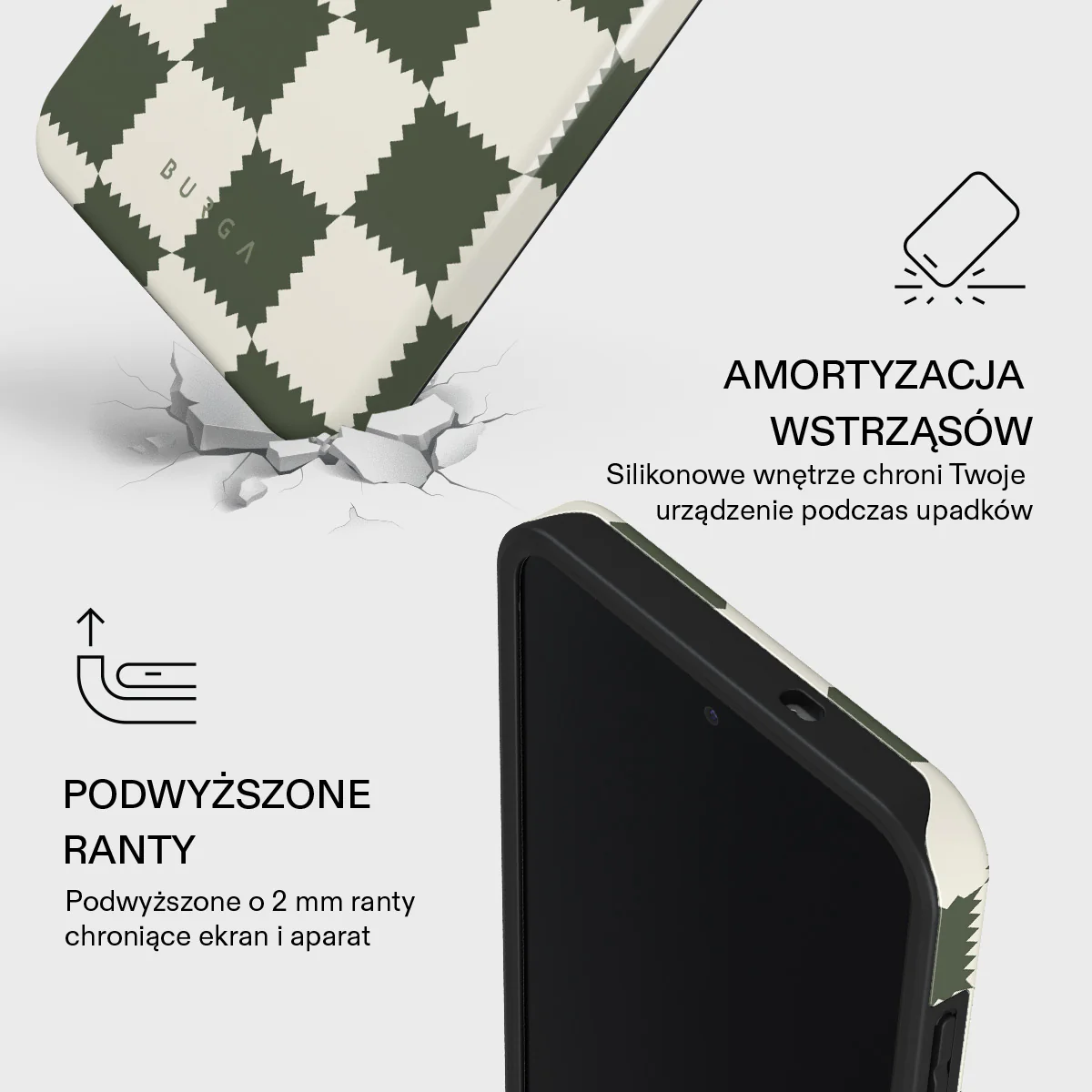 Retro Grid - Samsung Galaxy S25 FE Etui - Image 4