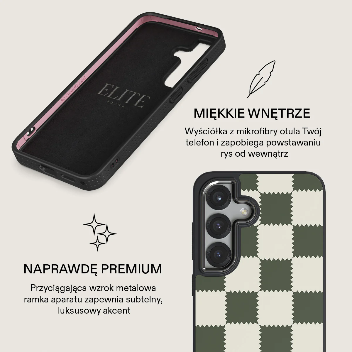 Retro Grid - Samsung Galaxy S25 Plus Etui - Image 17