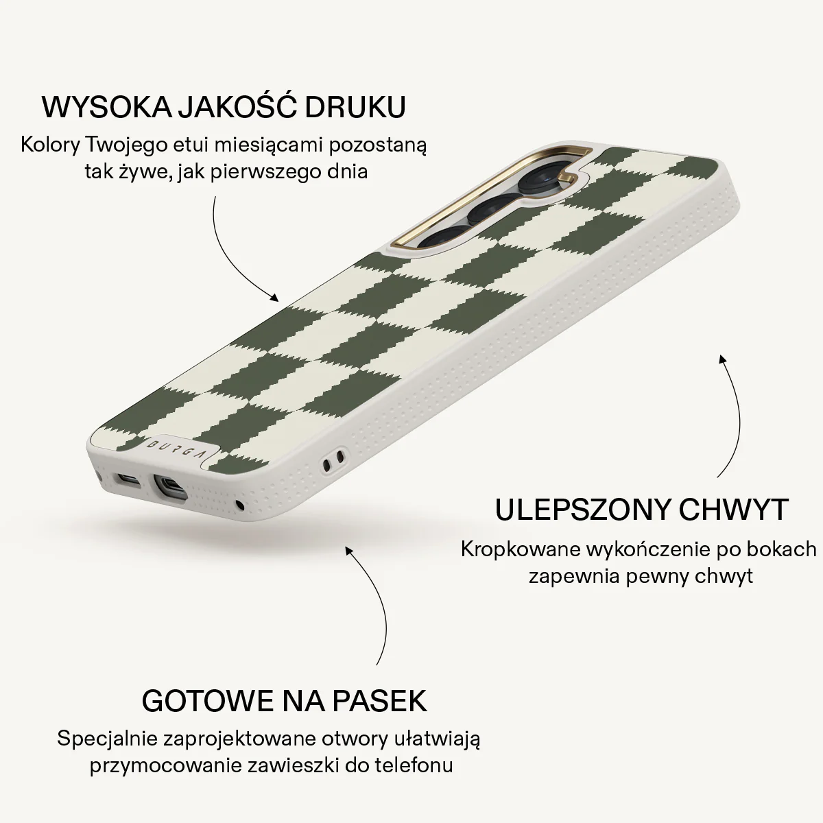 Retro Grid - Samsung Galaxy S25 Plus Etui - Image 23