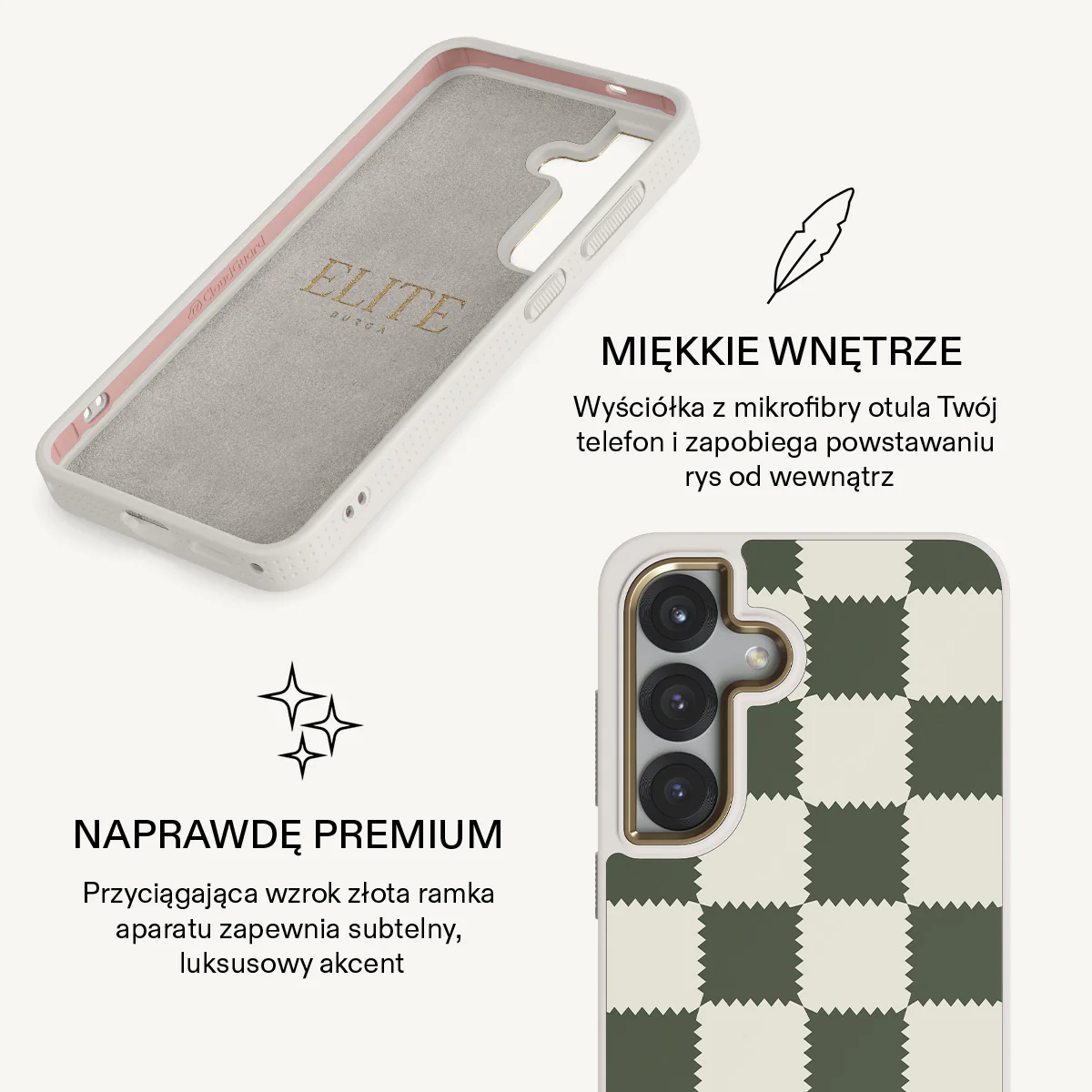 Retro Grid - Samsung Galaxy S25 Plus Etui - Image 24