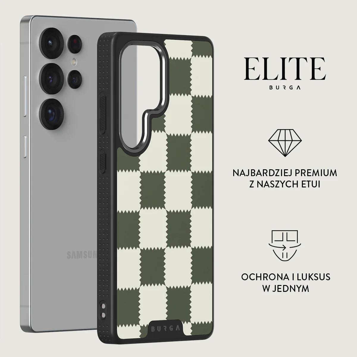 Retro Grid - Samsung Galaxy S25 Ultra Etui - Image 13