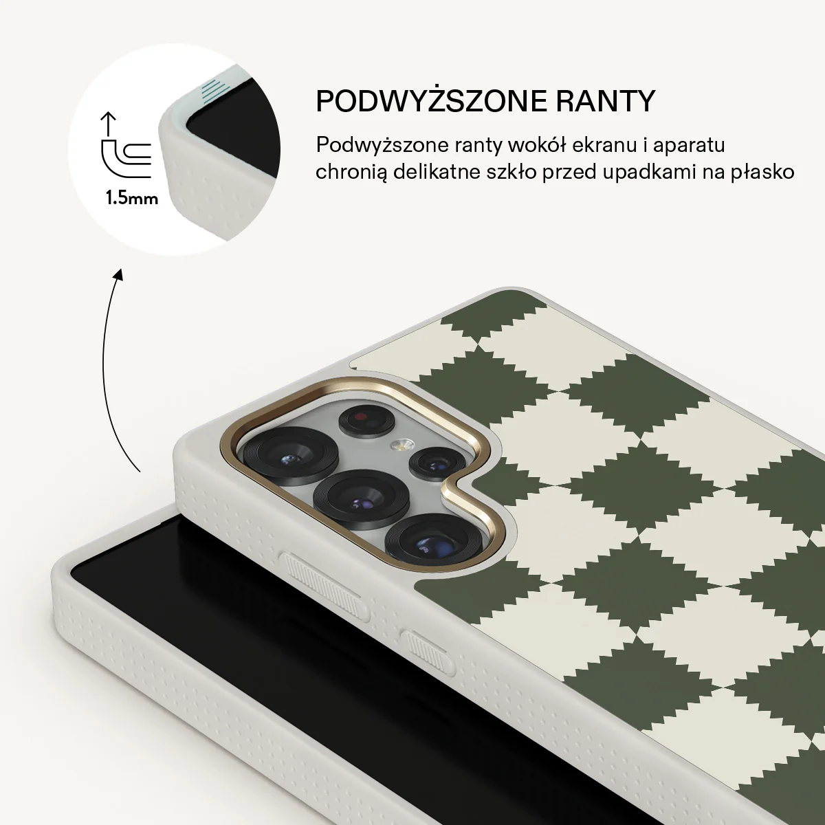 Retro Grid - Samsung Galaxy S25 Ultra Etui - Image 22