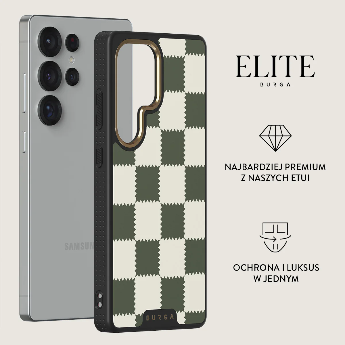 Retro Grid - Samsung Galaxy S25 Ultra Etui - Image 6
