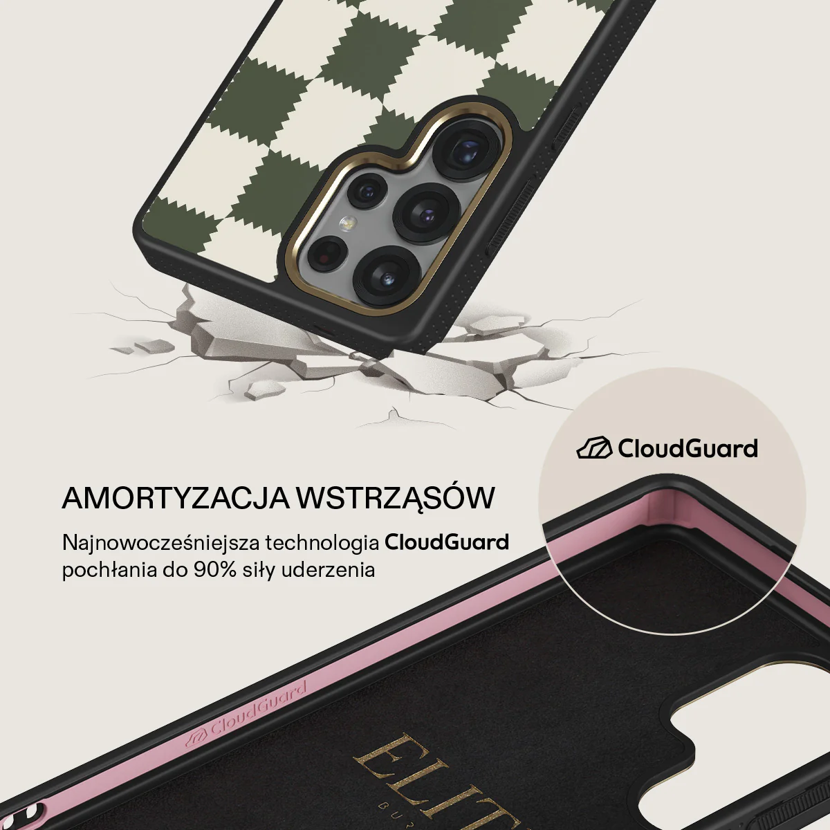 Retro Grid - Samsung Galaxy S25 Ultra Etui - Image 7