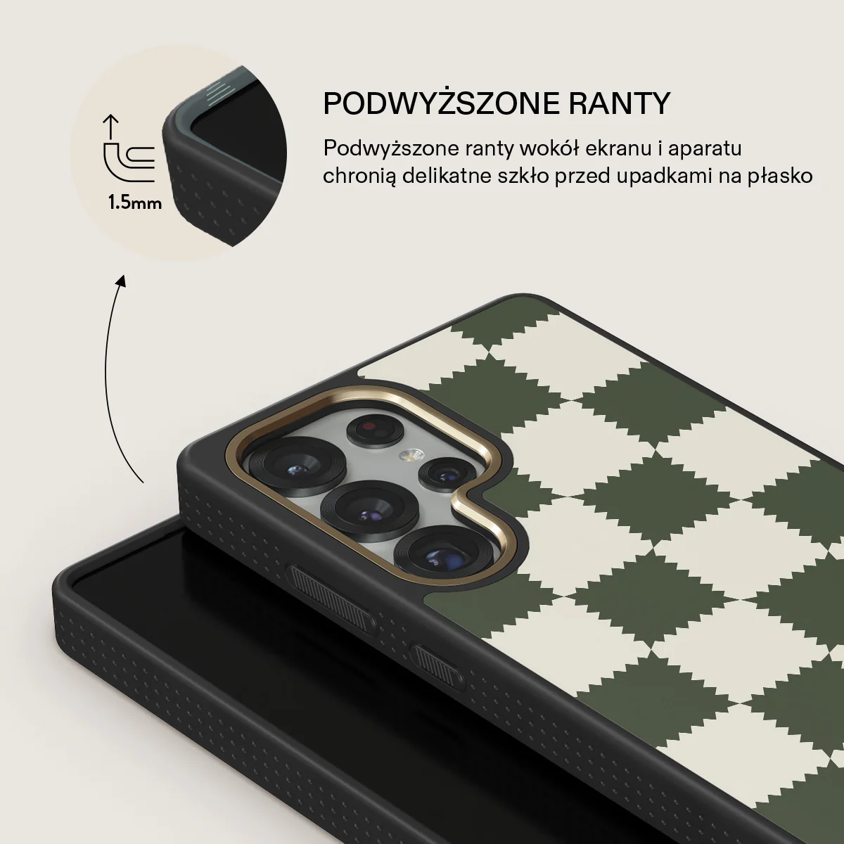 Retro Grid - Samsung Galaxy S25 Ultra Etui - Image 8