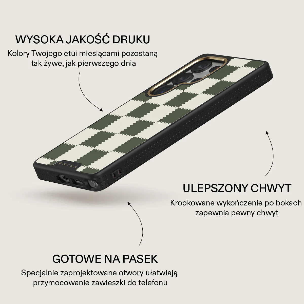 Retro Grid - Samsung Galaxy S25 Ultra Etui - Image 9