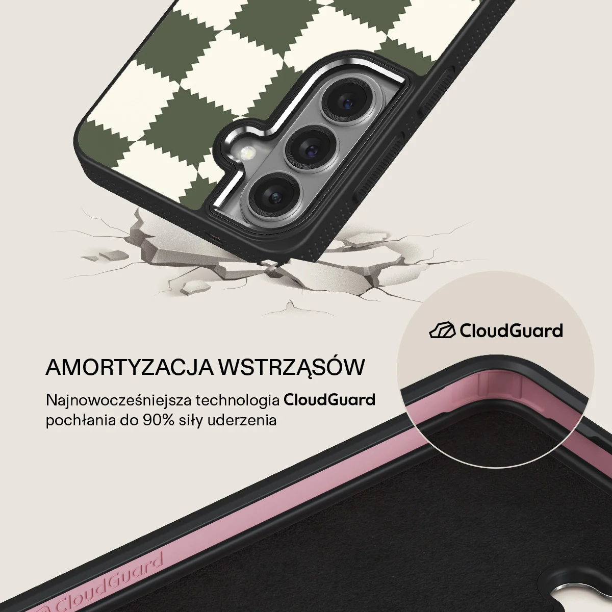 Retro Grid - Samsung Galaxy S26 Etui - Image 14